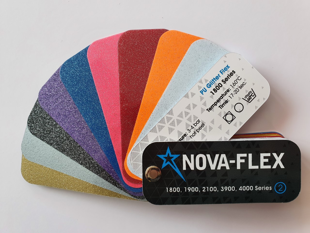 Nova Flex Paaleta Glitter 1800