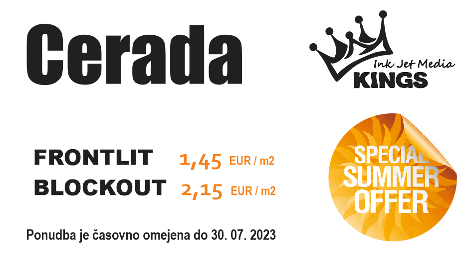 Summer offer Cerada IJK